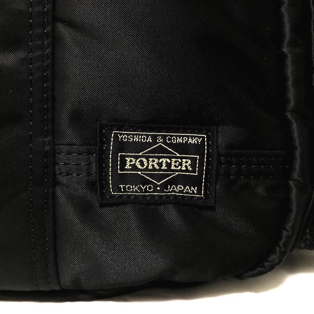 新品同様✨現行タグ ポータータンカー ボストンバッグ ダッフル 吉田カバン 黒