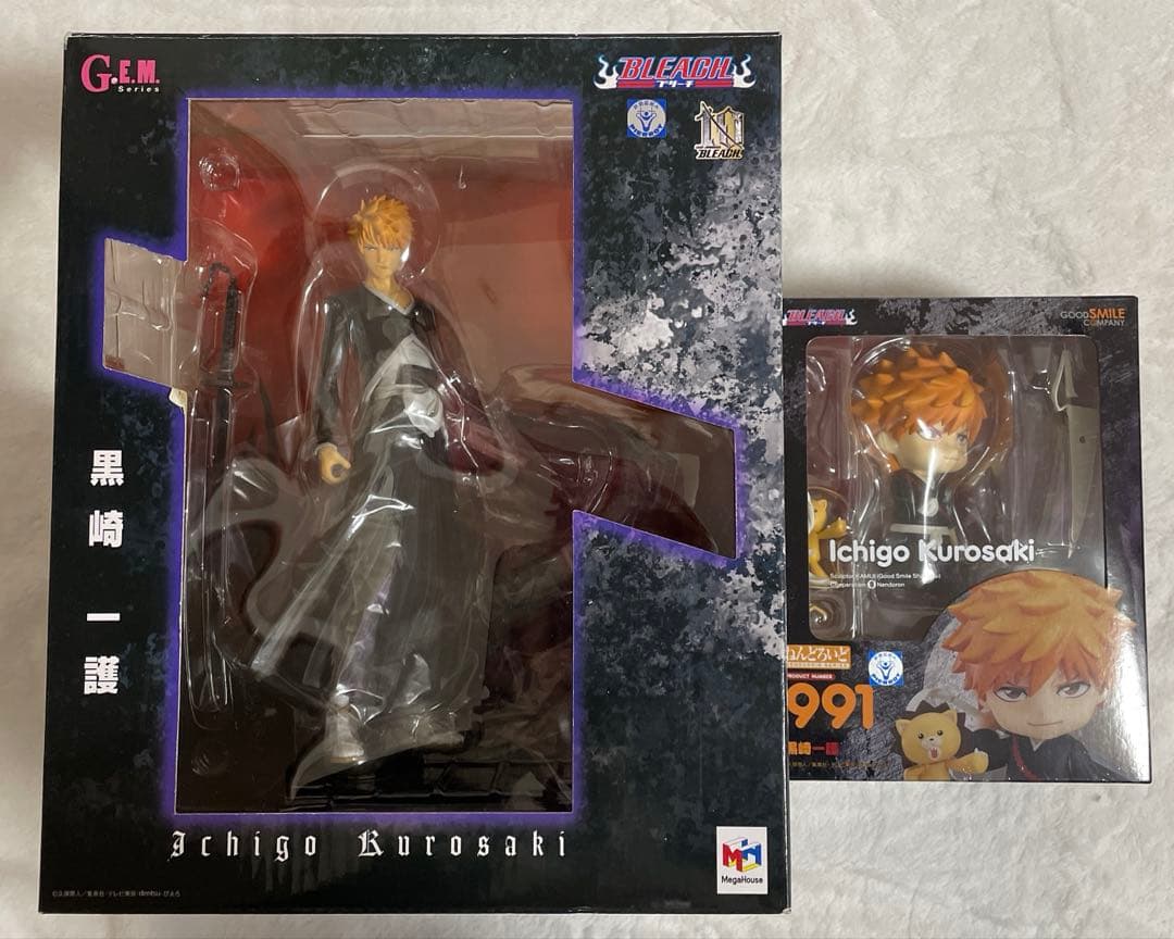 BLEACH 黒崎一護　G.E.Mフィギュア　ねんどろいど