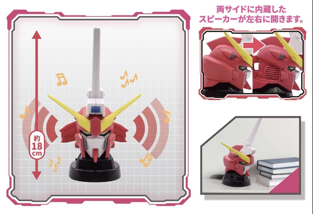 ストライクフリーダムガンダム弐式+プラウドディフェンダー+ヘッド型スピーカー