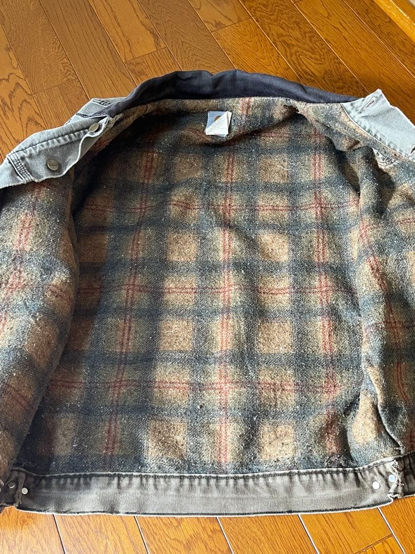 Carhartt グレー デトロイトジャケット L