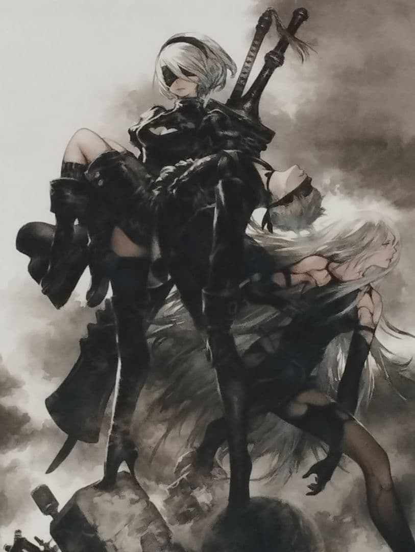 ニーアオートマタ　複製原画　NieR：Automata　ニーア