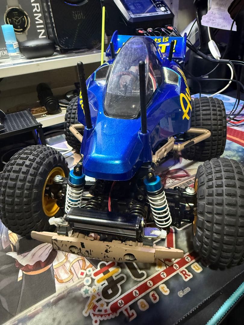 タミヤ 1/10 電動RCコミカル アバンテ (GF-01CBシャーシ)メカ付き