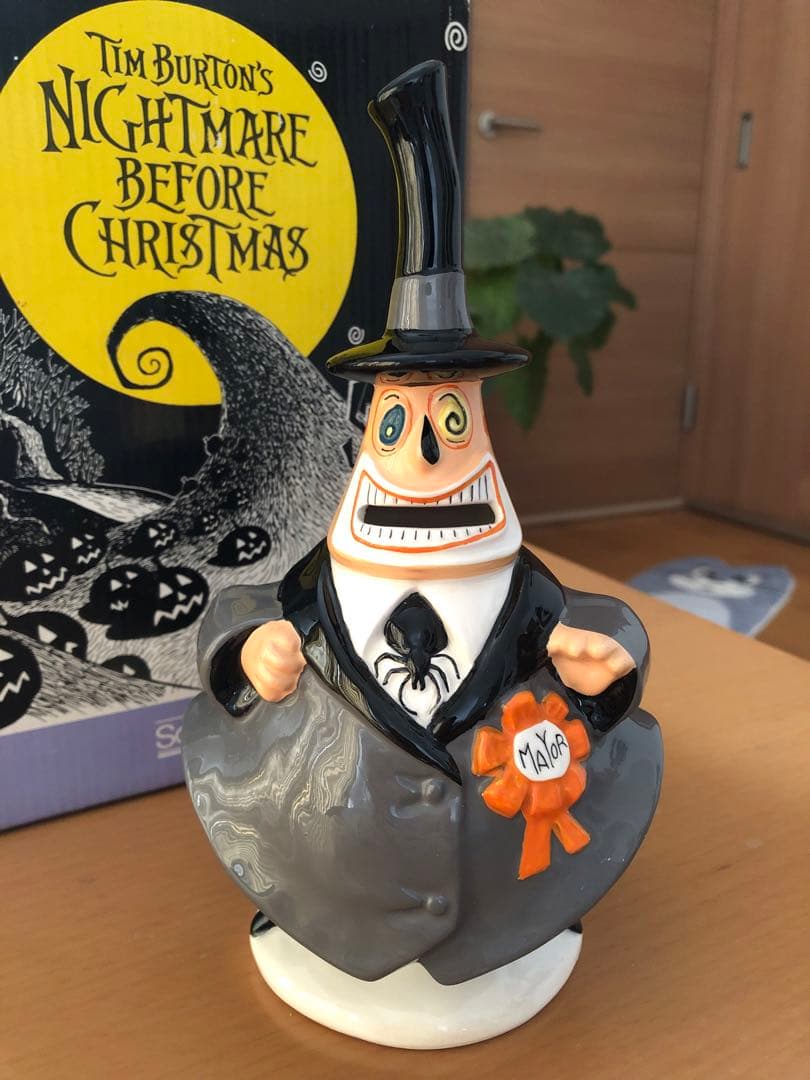ナイトメアビフォアクリスマス　メイヤー町長　バンク　貯金箱