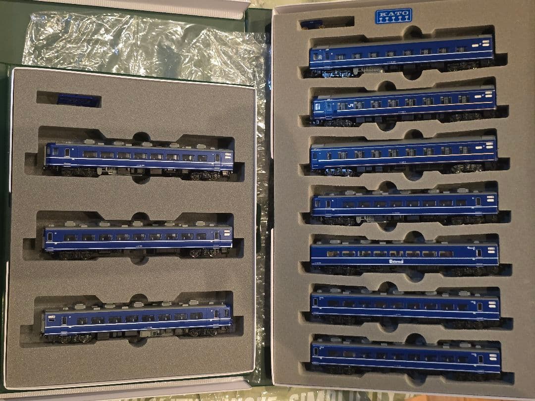 Nゲージ KATO 寝台急行はまなす 基本、増結セット