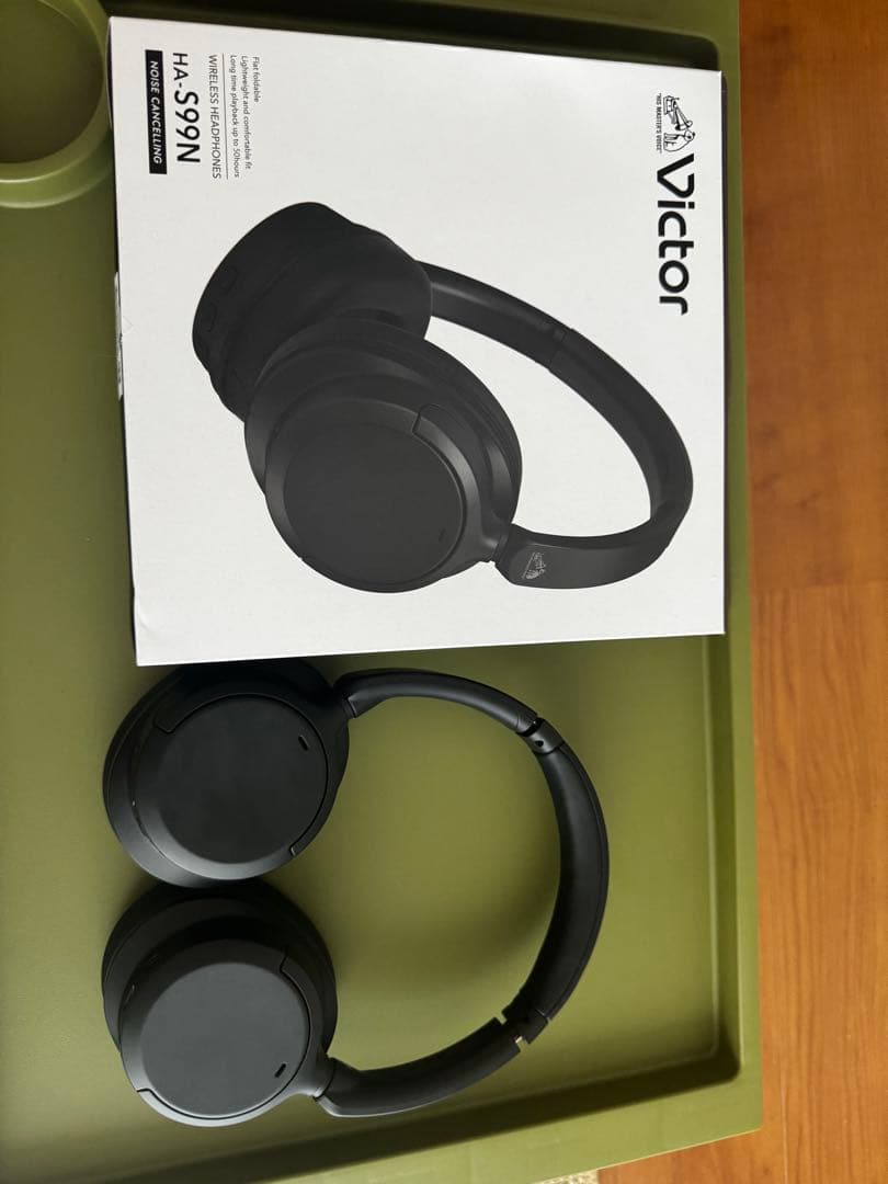 ま*ろ様 Victor HA-S99N ワイヤレスヘッドホン ブラック