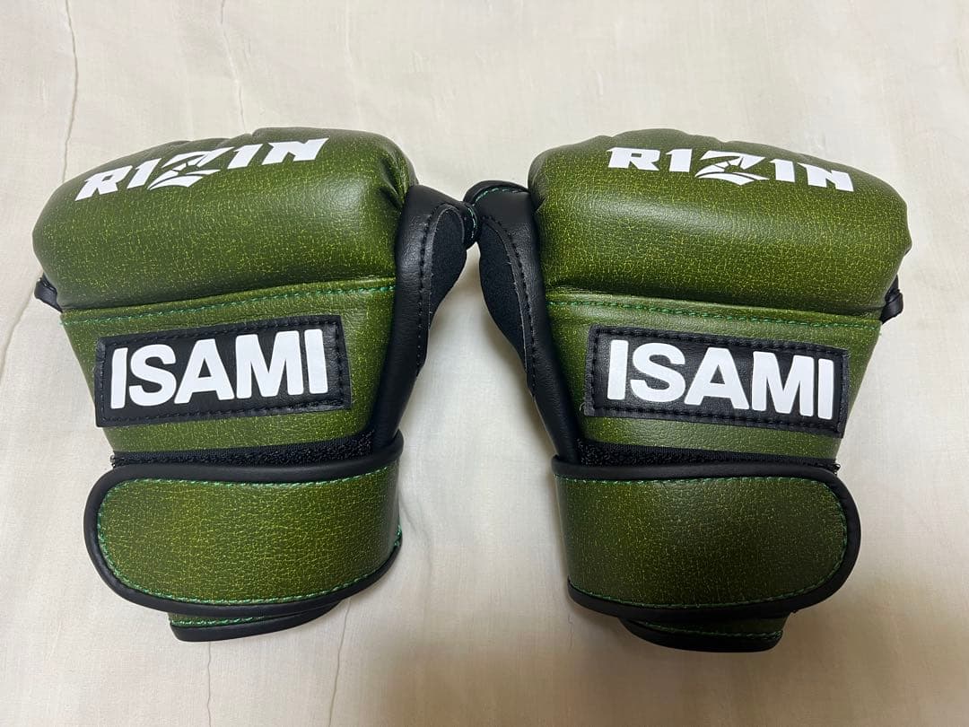 ISAMI RIZIN オープンフィンガーグローブ Lサイズ