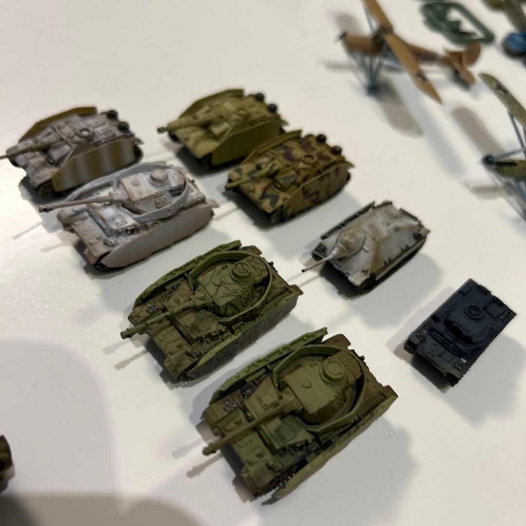 ワールドタンクミュージアム　WW2 戦車68個セットと他装備品等