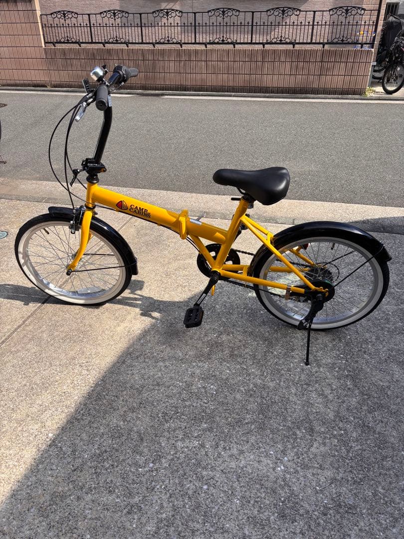 キャンプアンドキャビンズ⭐︎折り畳み自転車 20インチ