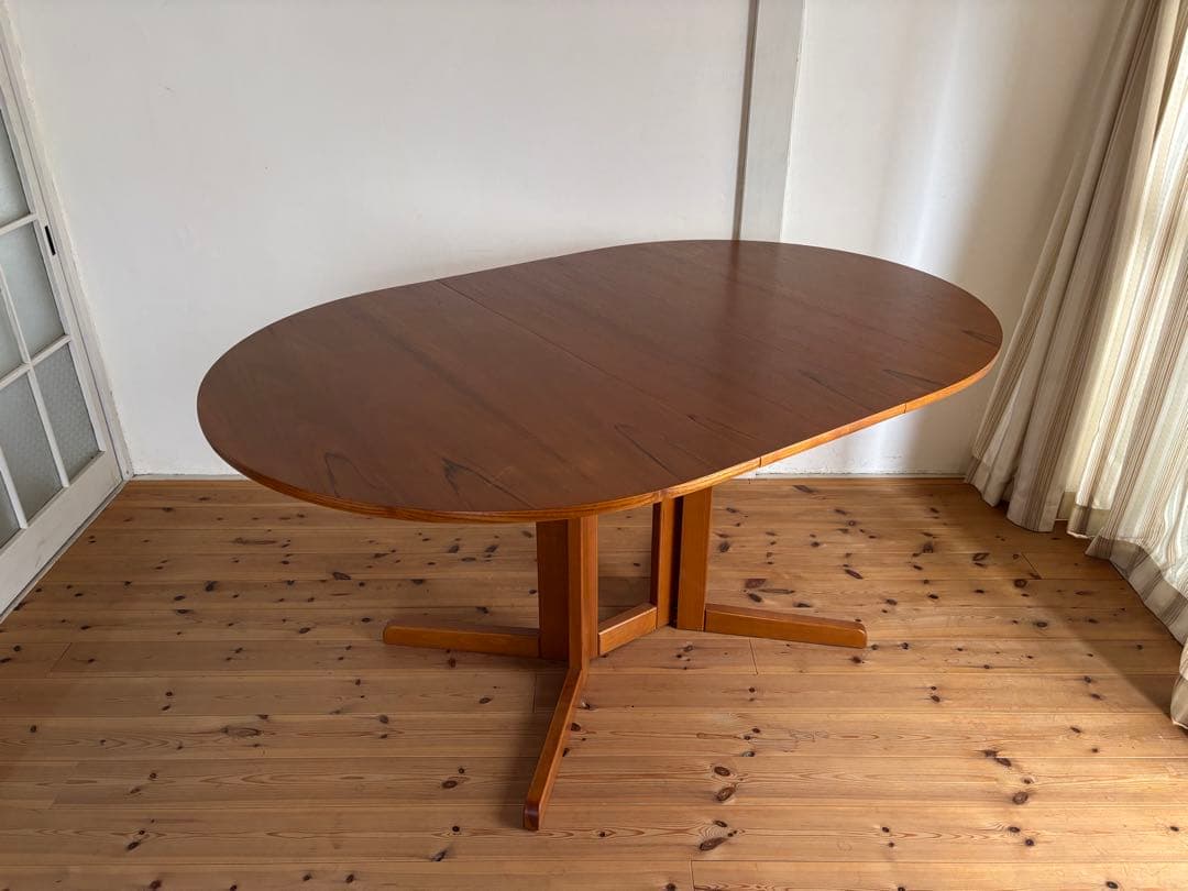 北欧ヴィンテージ　デンマーク　チーク　バタフライテーブル