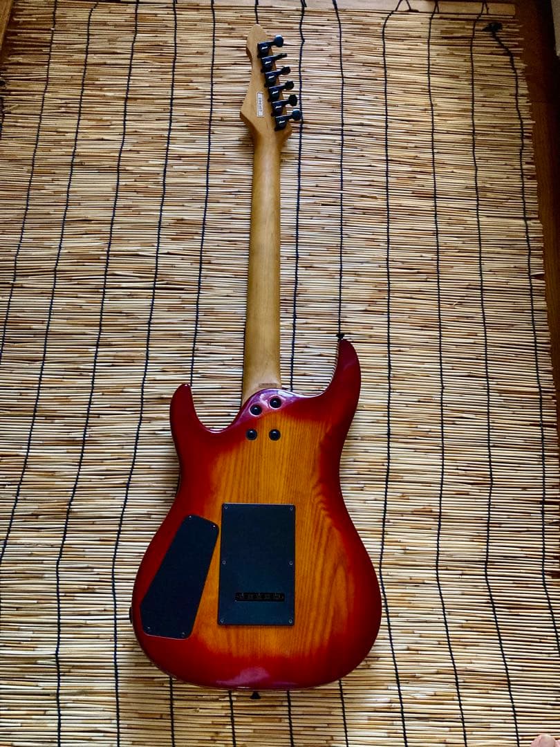 ☆値下決断☆杢目が綺麗な美品　Aria ProⅡ をモディファイして新機能満載