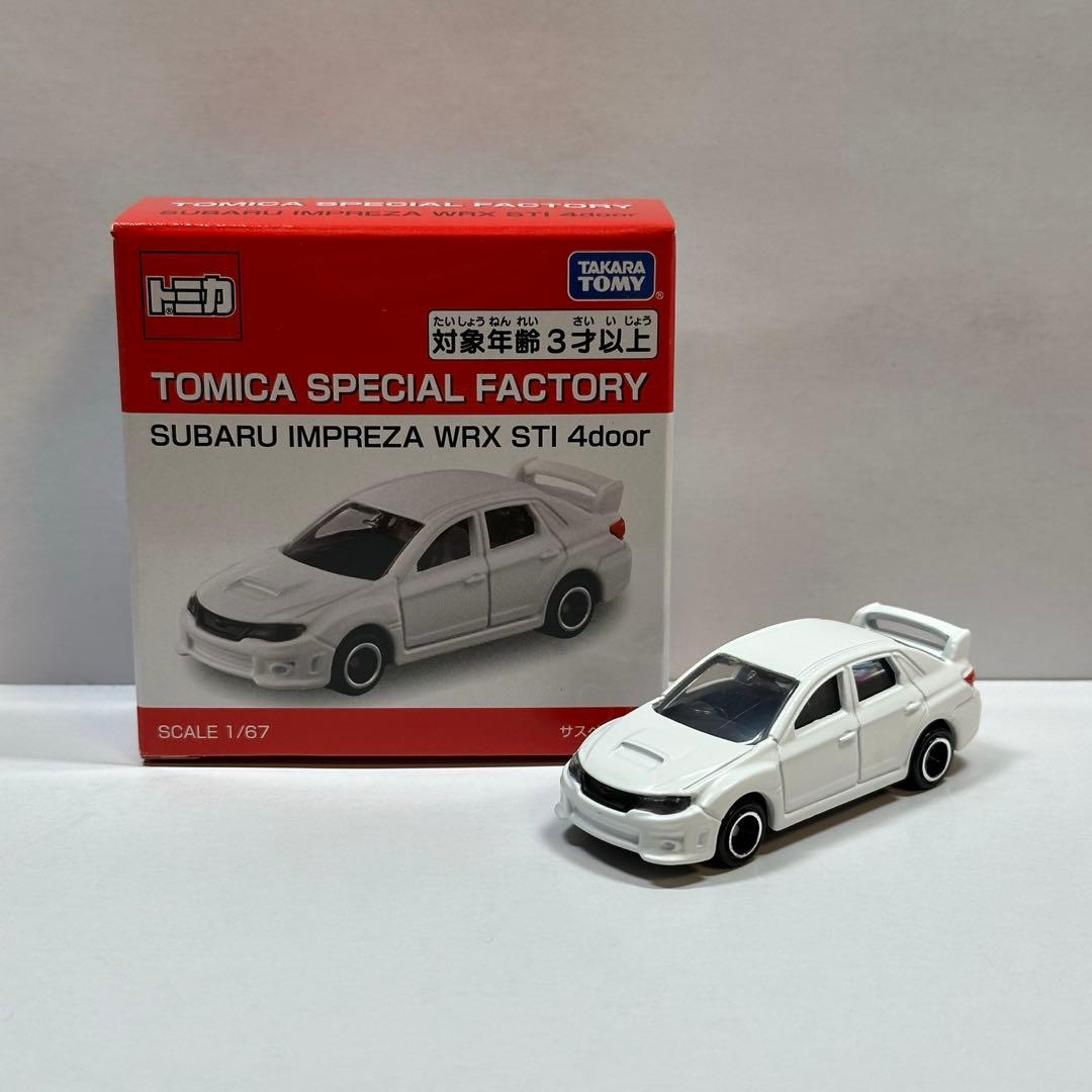 トミカ ディスカバリーガレージ スバル インプレッサ WRX STI 4door