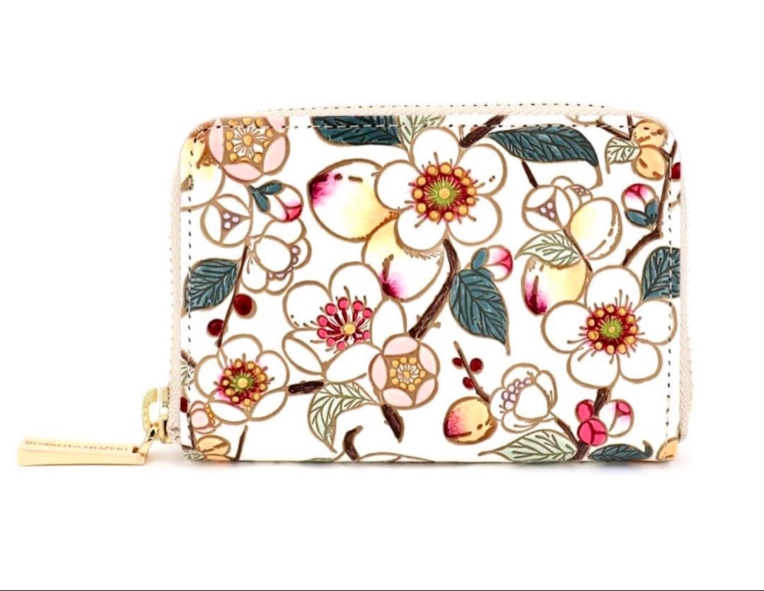 文庫屋大関　ファスナー小銭入れ 梅花（メイホア）