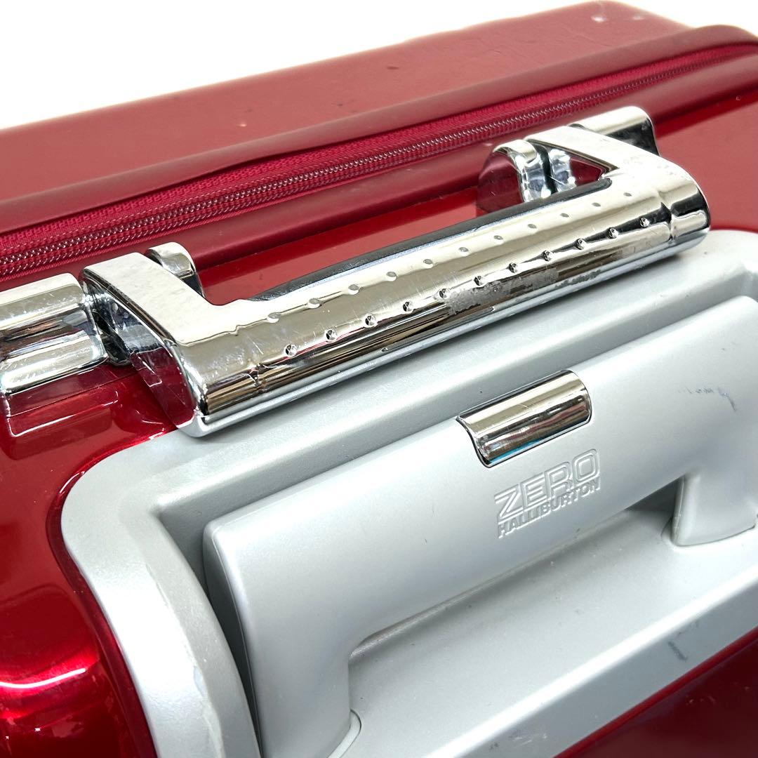 ゼロハリバートン 4輪 キャリーケース レッド 大容量 傷あり ZRPシリーズ