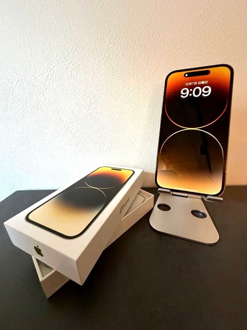 【美品】Apple iPhone 14 Pro GOLD 本体