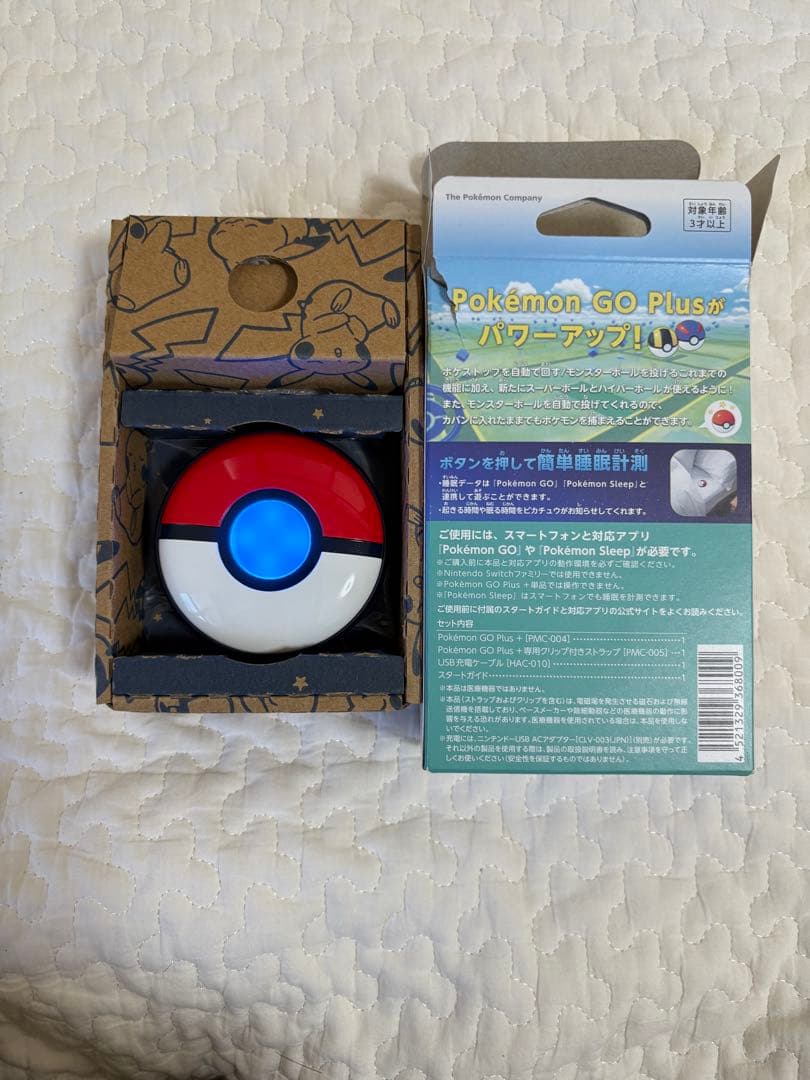 Pokemon GO Plus+ 箱付き