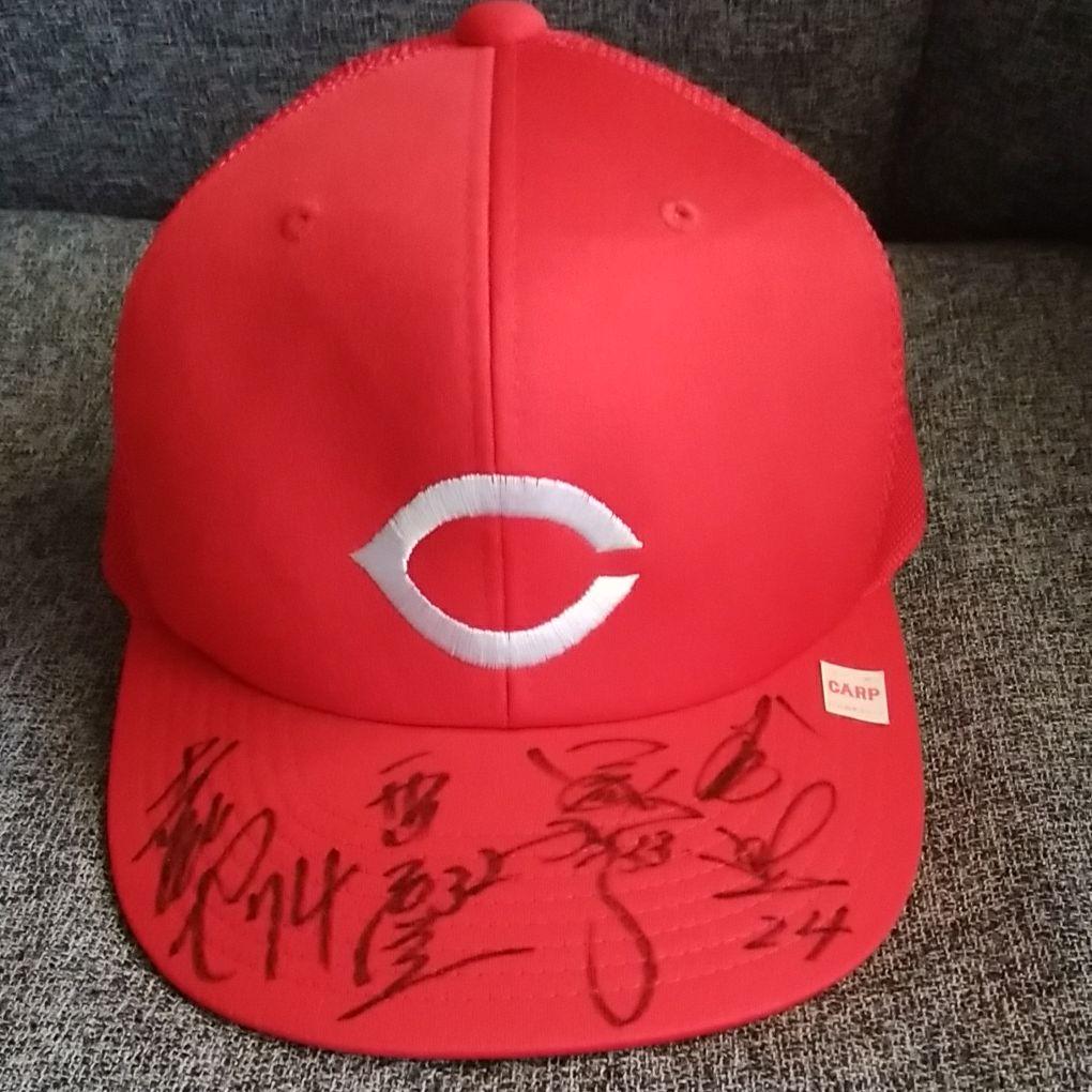 広島東洋カープの野球選手の帽子