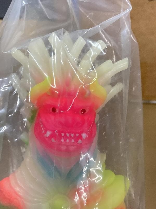 希少怪獣ソフビ　バクゴン　インディーズ　ワンフェス　ウルトラマンティガ