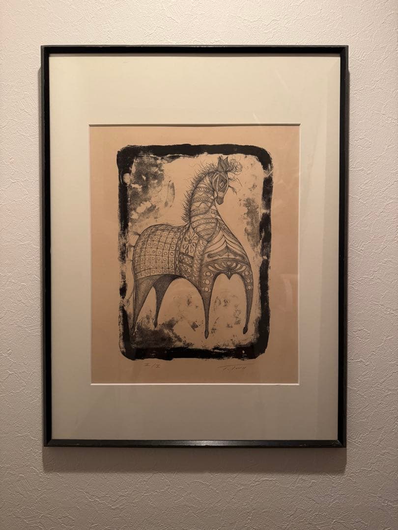 アンティーク抽象画