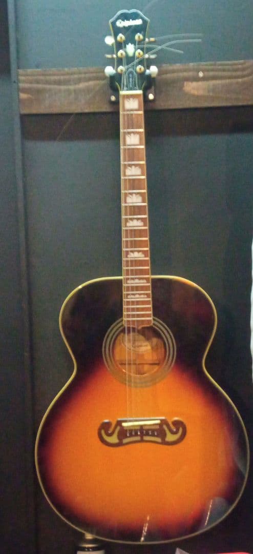 エピフォンEpiphone EJ-200/VS アコースティック状態そこそこ◎