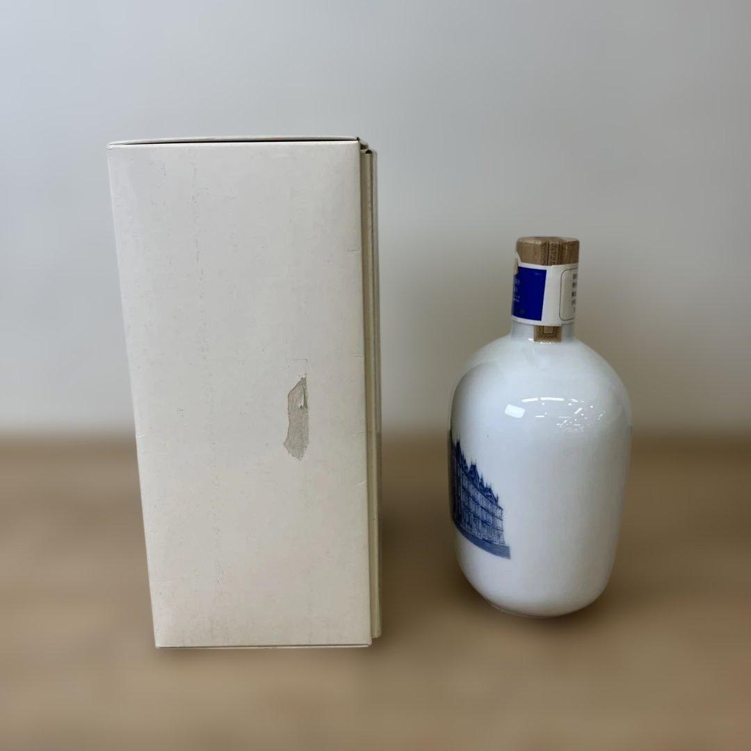 未開栓 サントリーウイスキー特級 富士電機60周年記念 陶器ボトル 外箱付き