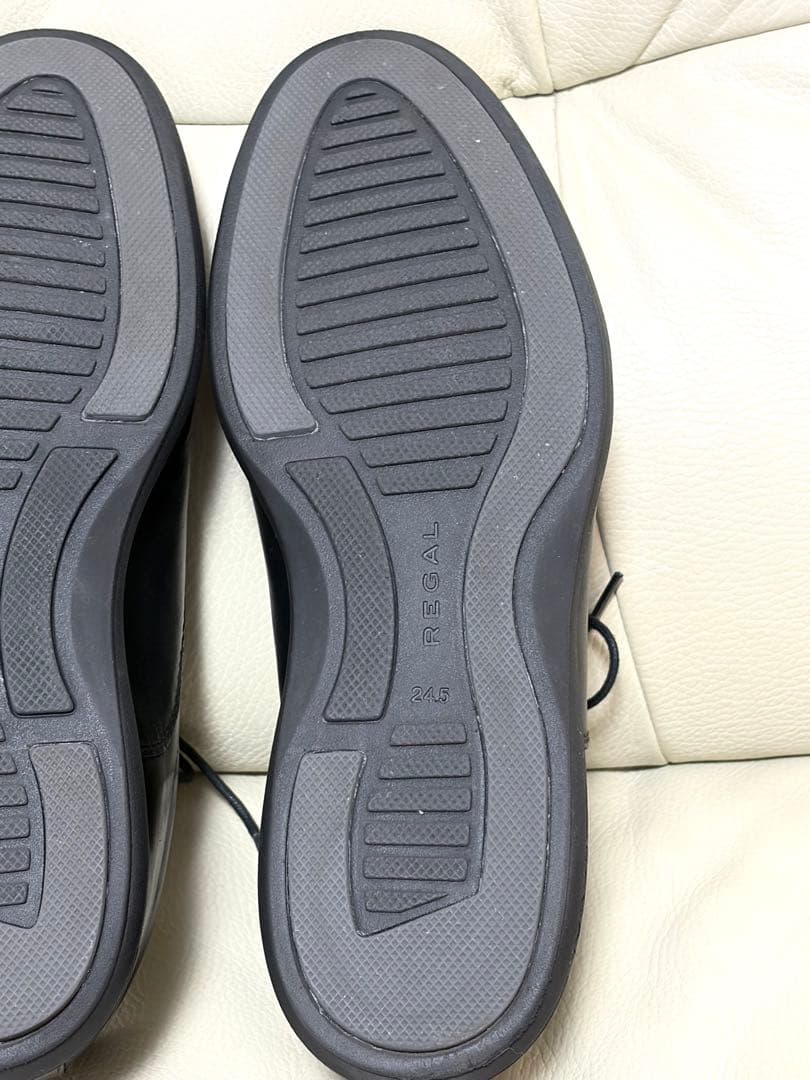 リーガルの革靴 ストレートチップ 24.5cm 黒 71WR