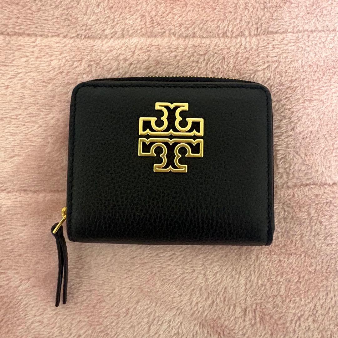 Burch レザー コンパクトウォレット ブラック