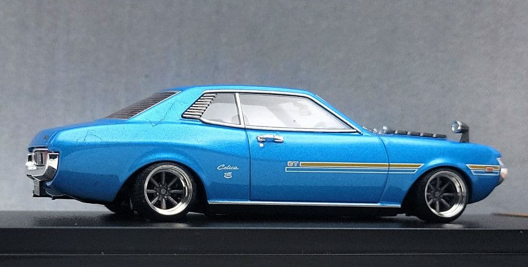 1/43　セリカ改　1600GT　ダルマセリカ　ワタナベ　アルミ製　深リム