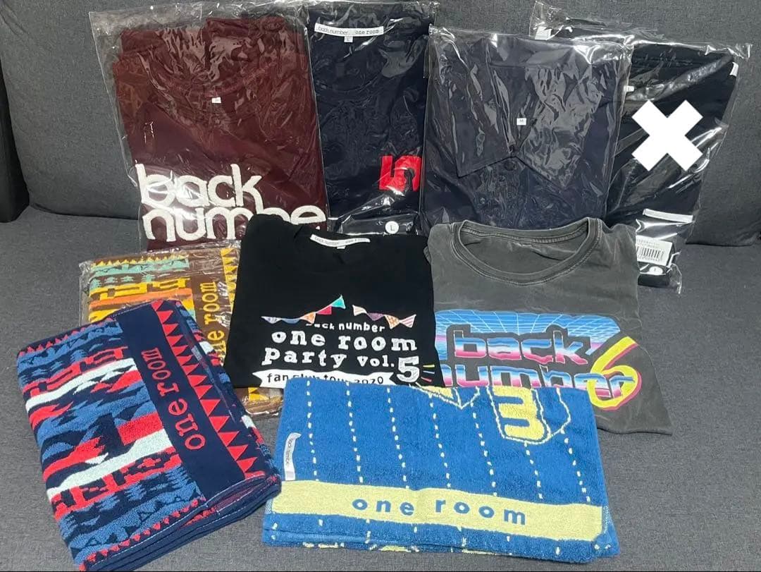 back number グッズ8点（まとめ売り・バラ売り可）
