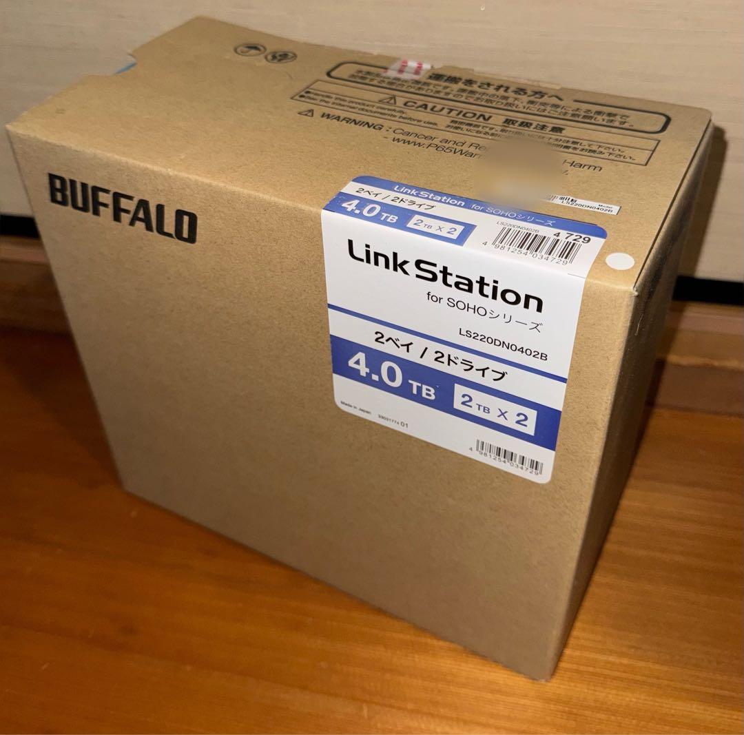 外付けハードディスク・ドライブ BUFFALO LinkStation LS220D 4.0TB