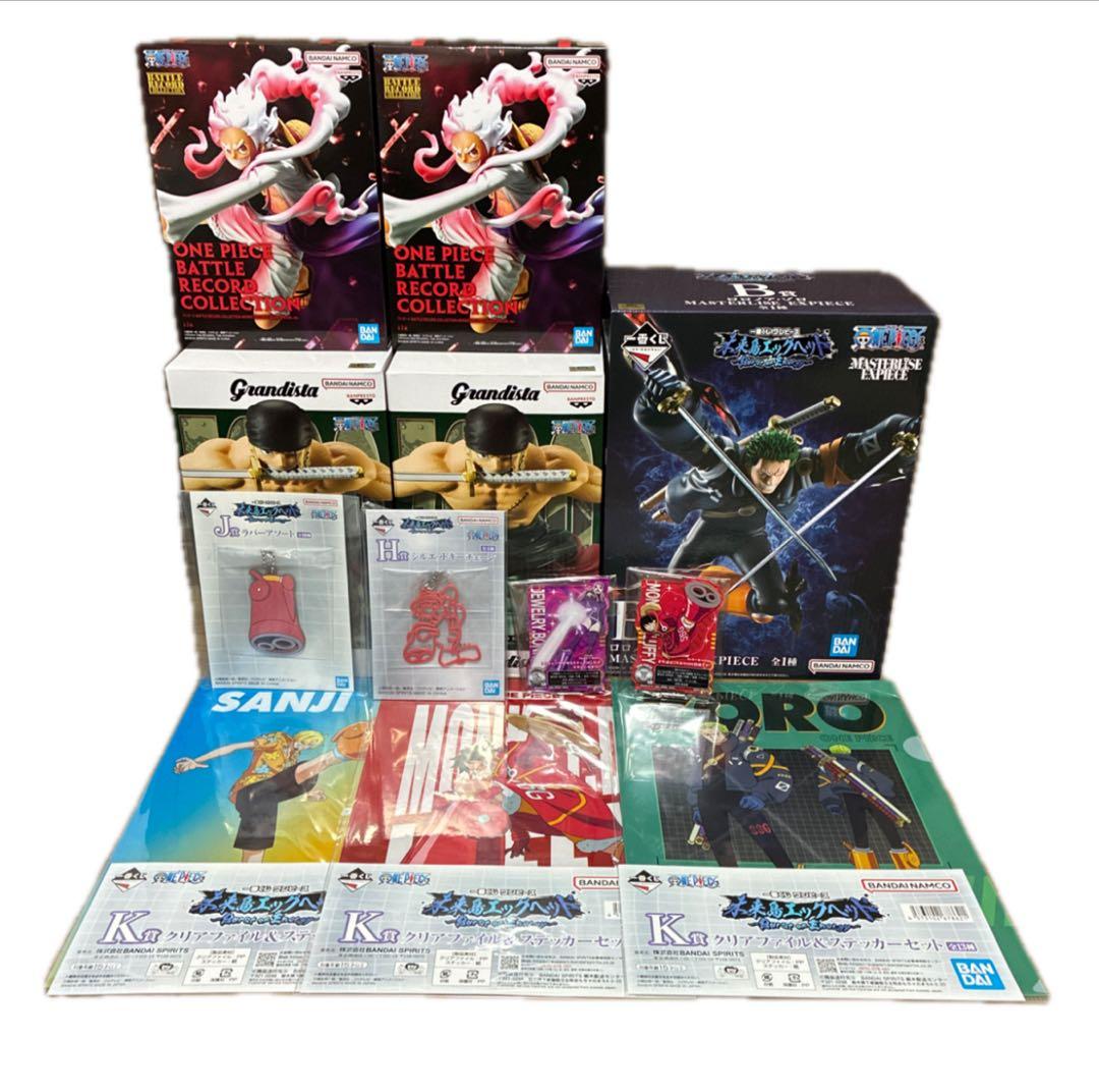 プライズフィギュア &一番くじ ワンピースセット 12点