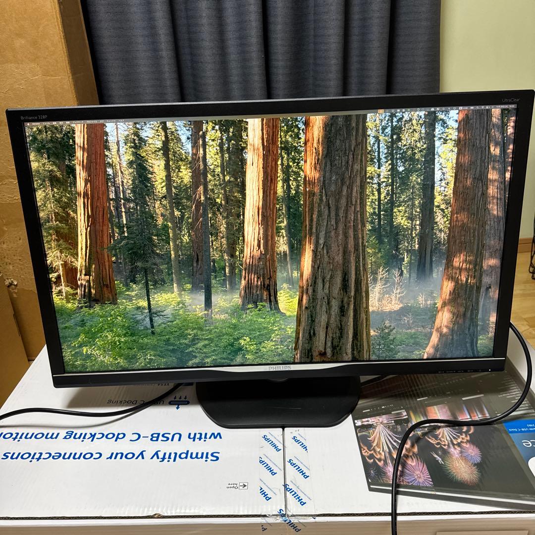 PHILIPS 31.5インチ4Kモニター ディスプレイ 328P6VUBREB