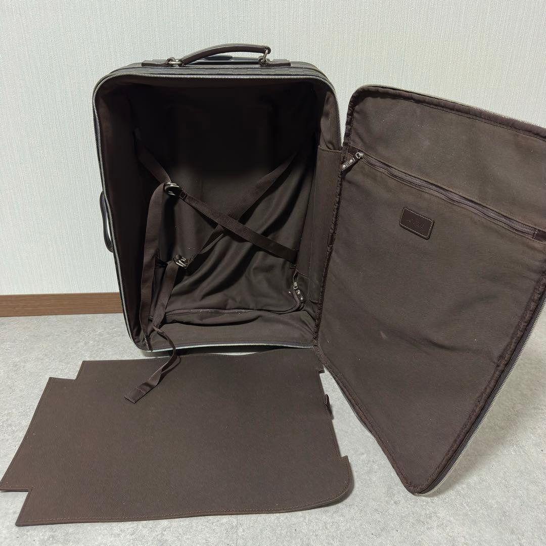 LOEWE キャリーケース アナグラム レザー