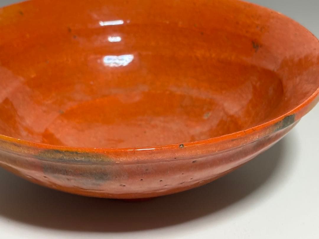 嶋台茶碗　11代楽吉左衛門（慶入）作　弘入識箱