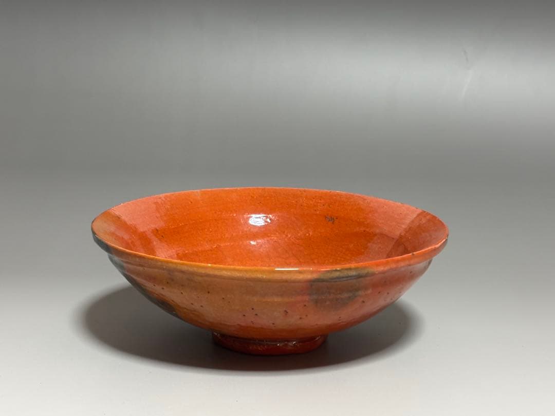 嶋台茶碗　11代楽吉左衛門（慶入）作　弘入識箱