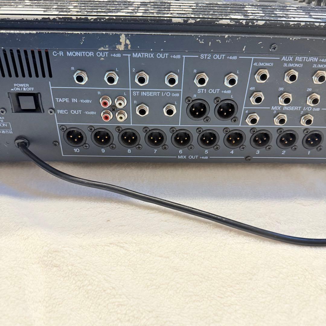 アナログミキサー YAMAHA ga24/12 通電確認済　手渡しのみ
