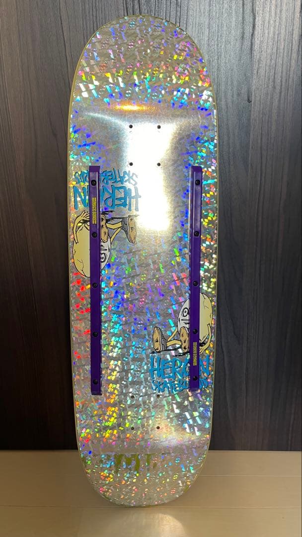 スケートボード HEROIN SYMMETRICAL HOLO EGG 9.25