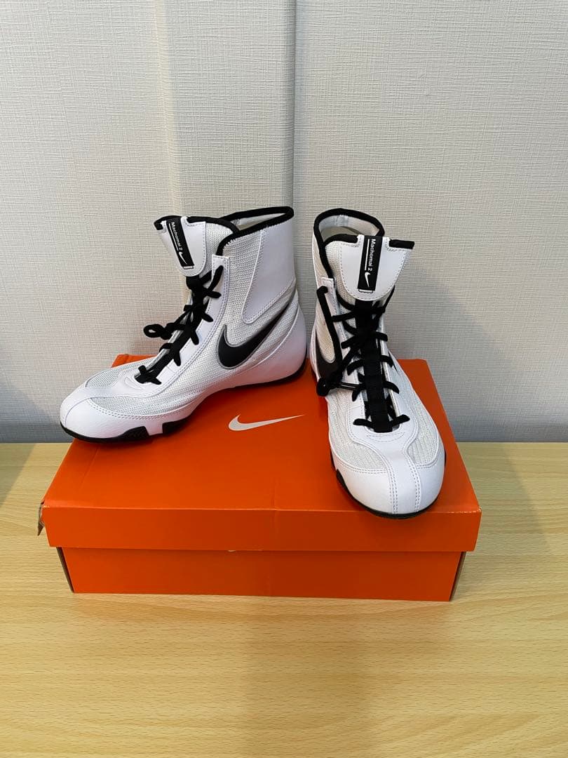 Nike ボクシングシューズ ハイカット ホワイト/ブラック
