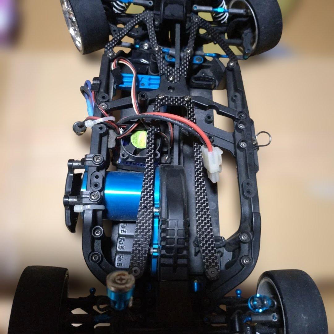 タミヤ　TA-07 OP多数　要整備　メカ無し