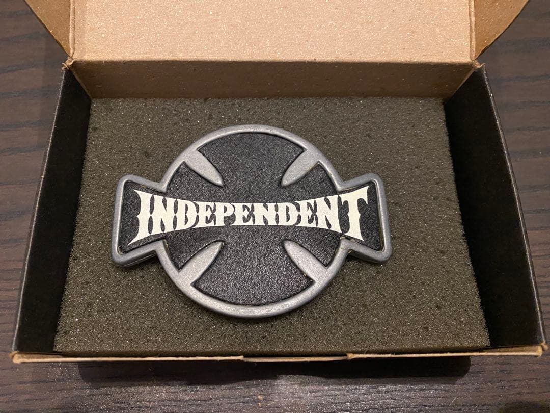 INDEPENDENT ロゴ ベルトバックル