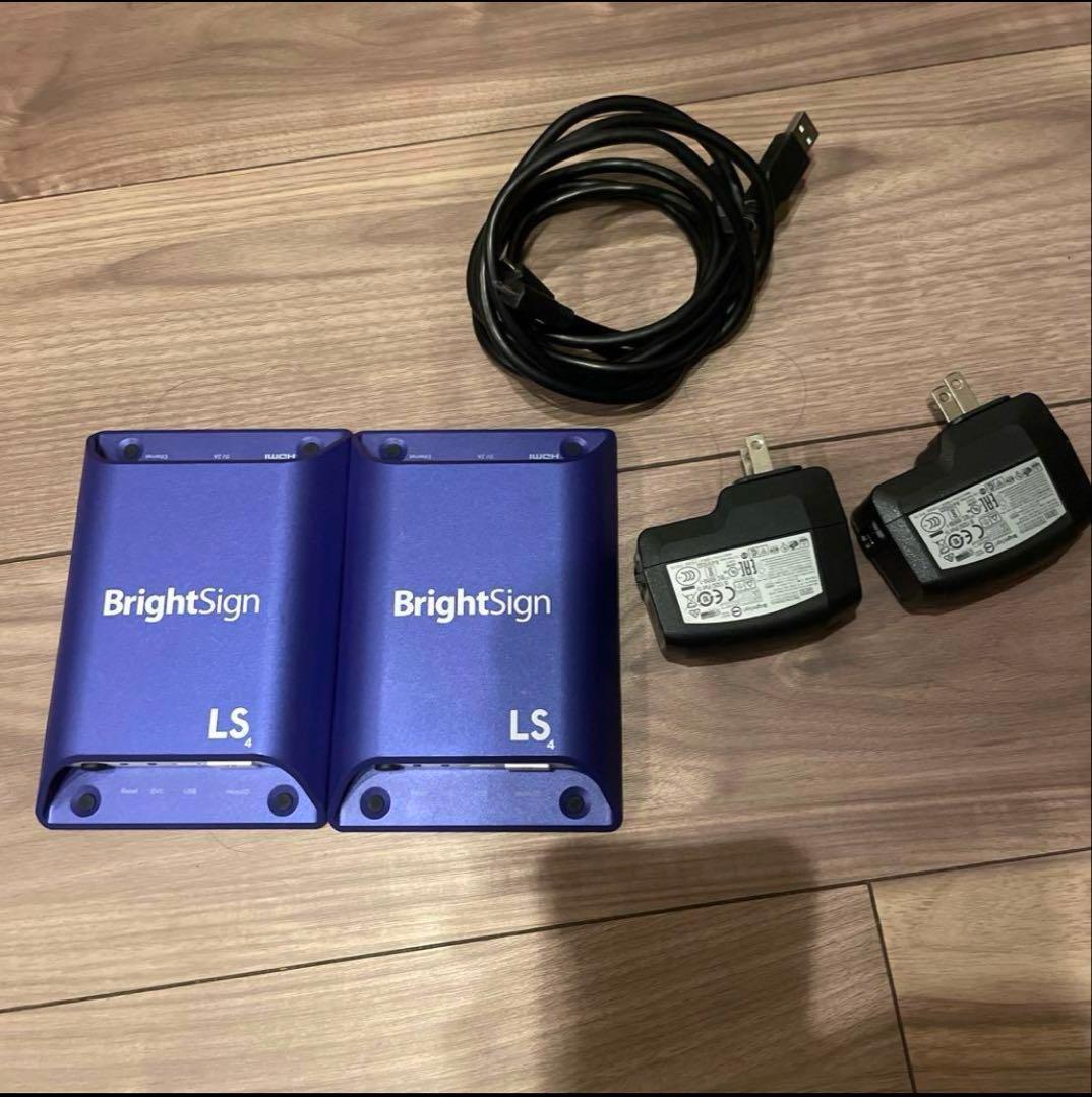 brightsign LS424 2台セット　中古