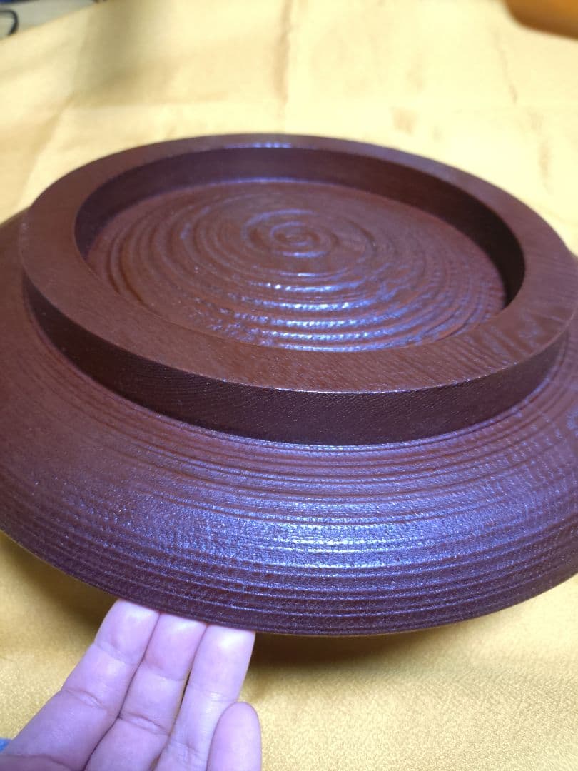 鎌倉 盆 漆 彫刻 在銘 東満 高台 アンティーク 工芸品 置物