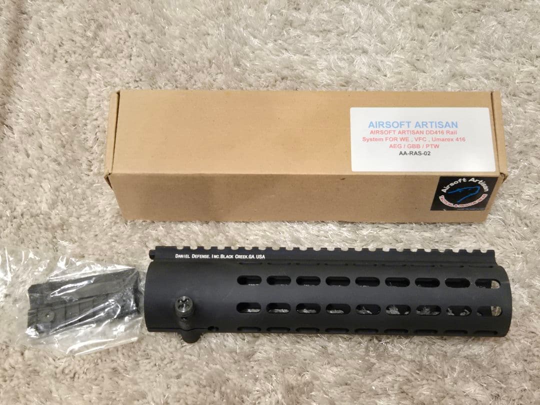 AIRSOFT ARTISAN DDタイプ 416ハンドガード PTW,GBB