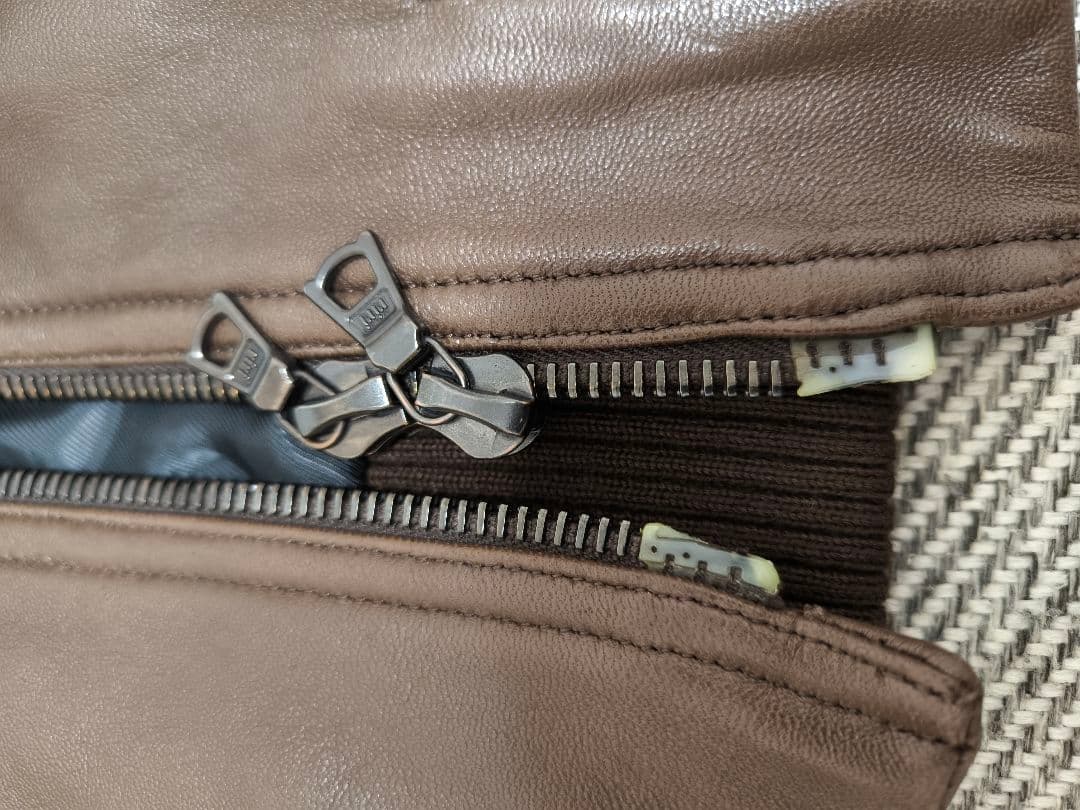 定価10万以上LITHIU HOMMEレザーライダースジャケットA2リチウムオム