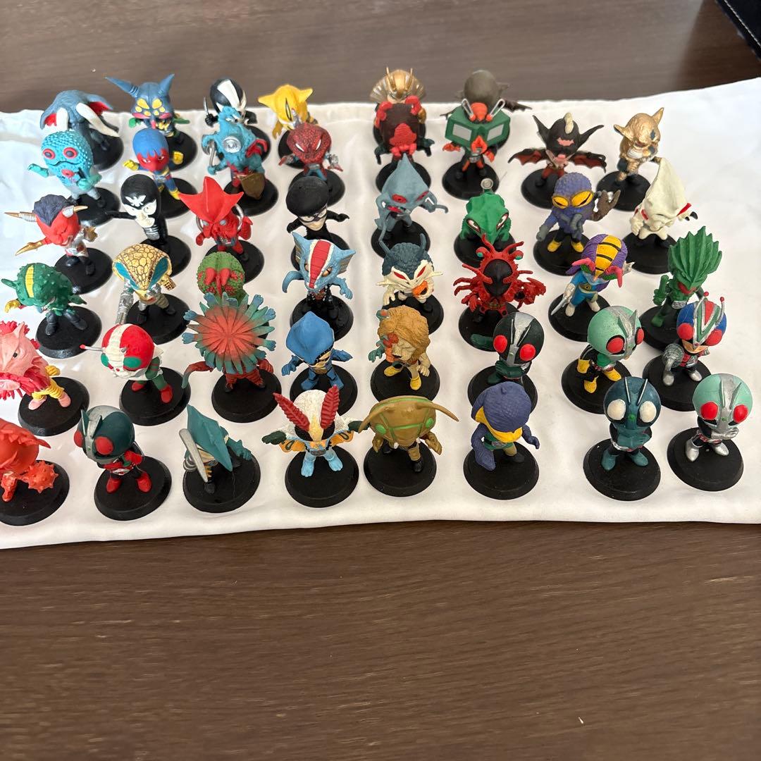 特撮ヒーローズ　仮面ライダー　46体