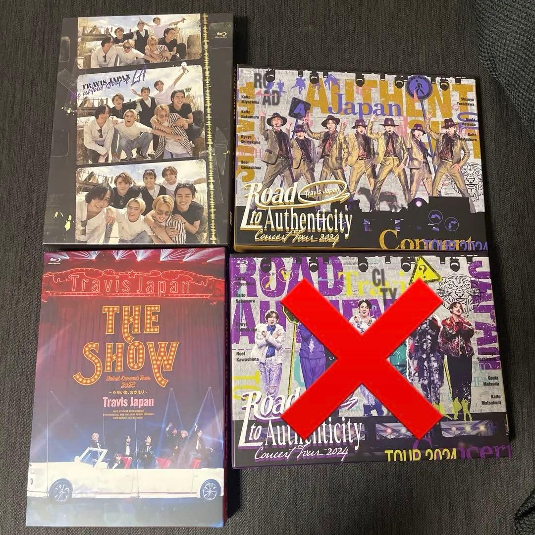 Travis Japan Blu-ray 3点セット