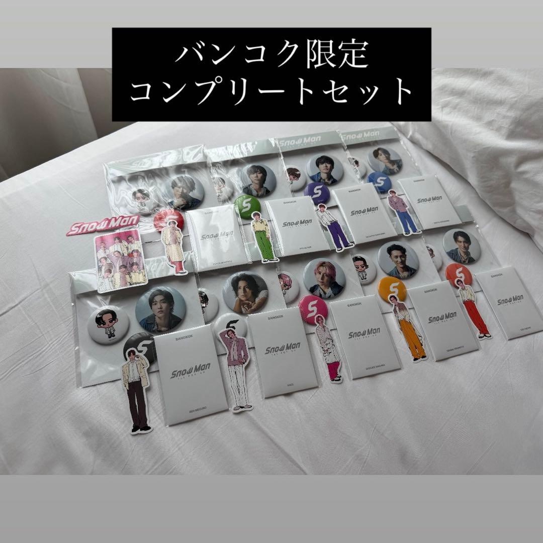 man POPUP フォトカード 缶バッジ ステッカー　バンコク