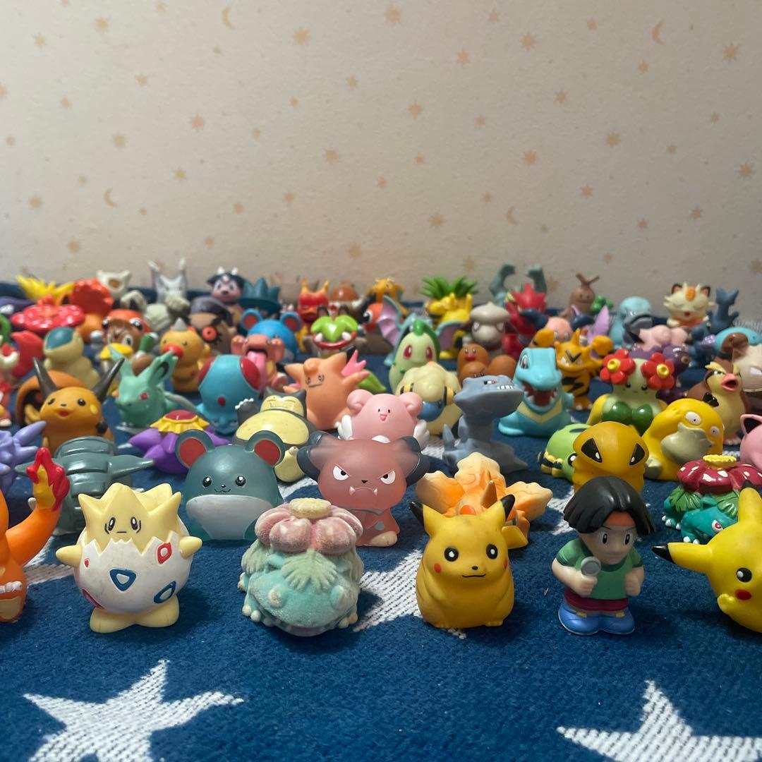 初期ポケモン　ゆび人形　ソフビ