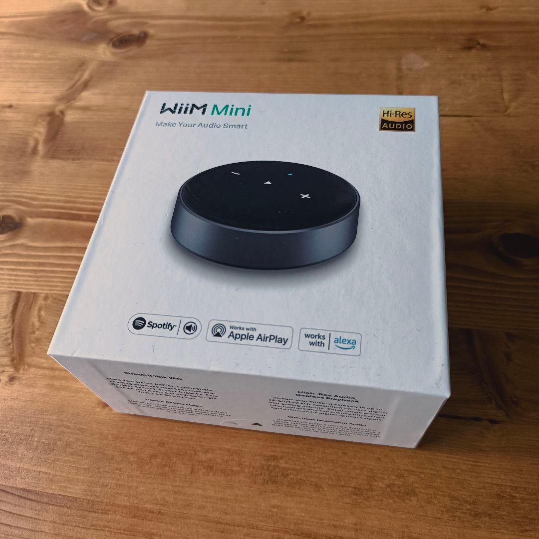【美品】Wiim Mini スマートスピーカー Hi-Res Audio