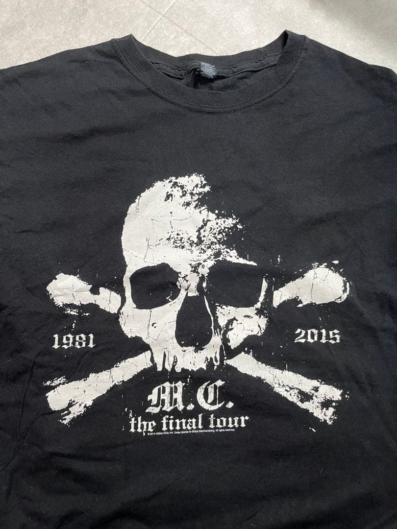 Mötley Crüe ファイナルツアー Tシャツ M