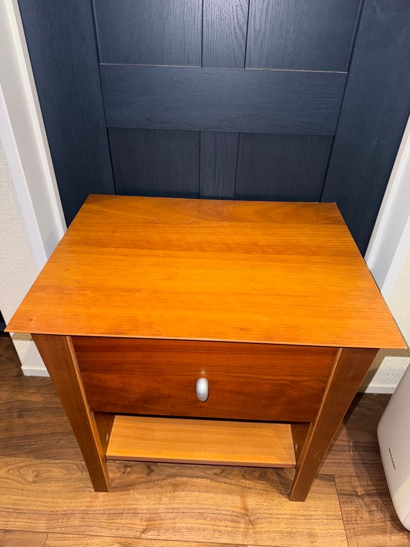 ① ボーコンセプト トランジット チェリー材 ナイトテーブル